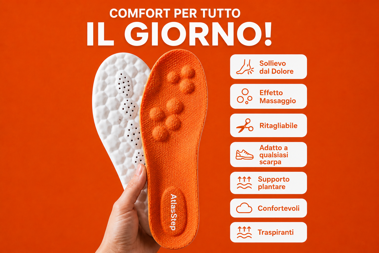 Solette massaggianti AtlasStep